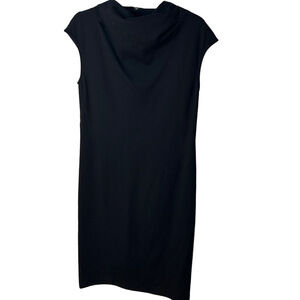 Lord & Taylor sleeveless cowl neck cocktail dress size 8 normcore